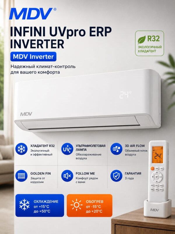 MDV Infini UVpro ERP Inverter