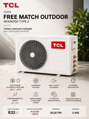 TCL Free Match Outdoor Mounted Type 2 (ВНЕШНИЙ БЛОК)