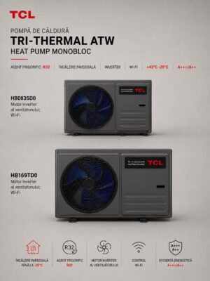 TCL Tri-thermal ATW Heat Pump MonoblocRO TCL Tri-thermal ATW Heat Pump Monobloc