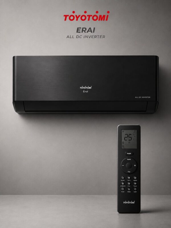 Toyotomi Erai ALL DC Inverter Ecodesign1 Toyotomi Erai ALL DC Inverter Ecodesign