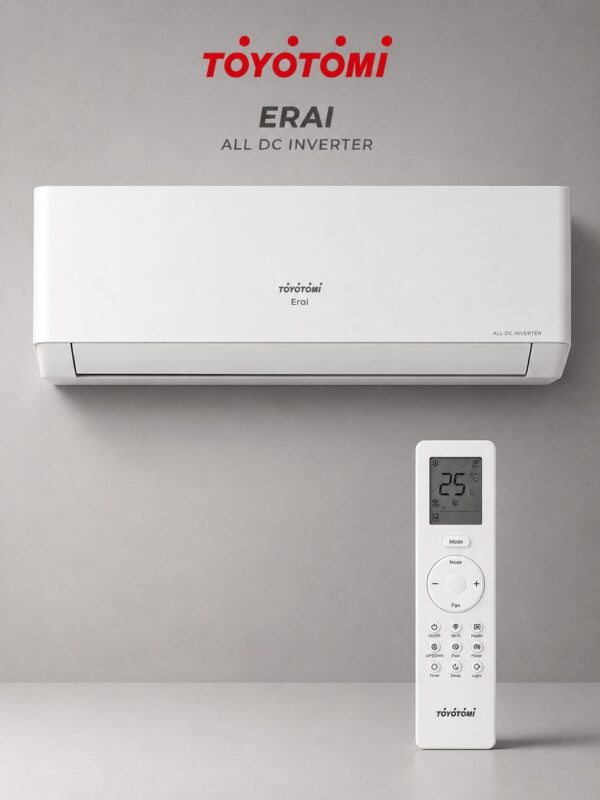 Toyotomi Erai ALL DC Inverter Ecodesign2 Toyotomi Erai ALL DC Inverter Ecodesign
