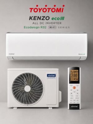 Toyotomi KENZO ecoIII ALL DC Inverter Ecodesign R32 Wi-Fi Series